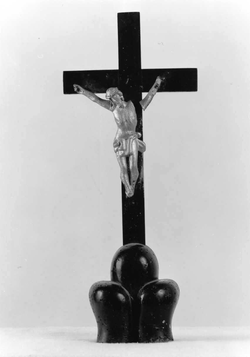 Cristo crocifisso (croce d'altare) - manifattura tosco-romagnola (metà sec. XIX)