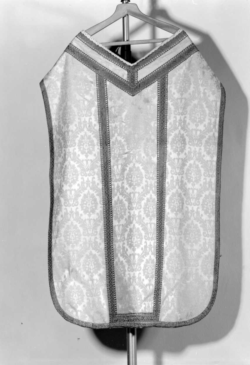 paramento liturgico, insieme - manifattura emiliano-romagnola (seconda metà sec. XIX)