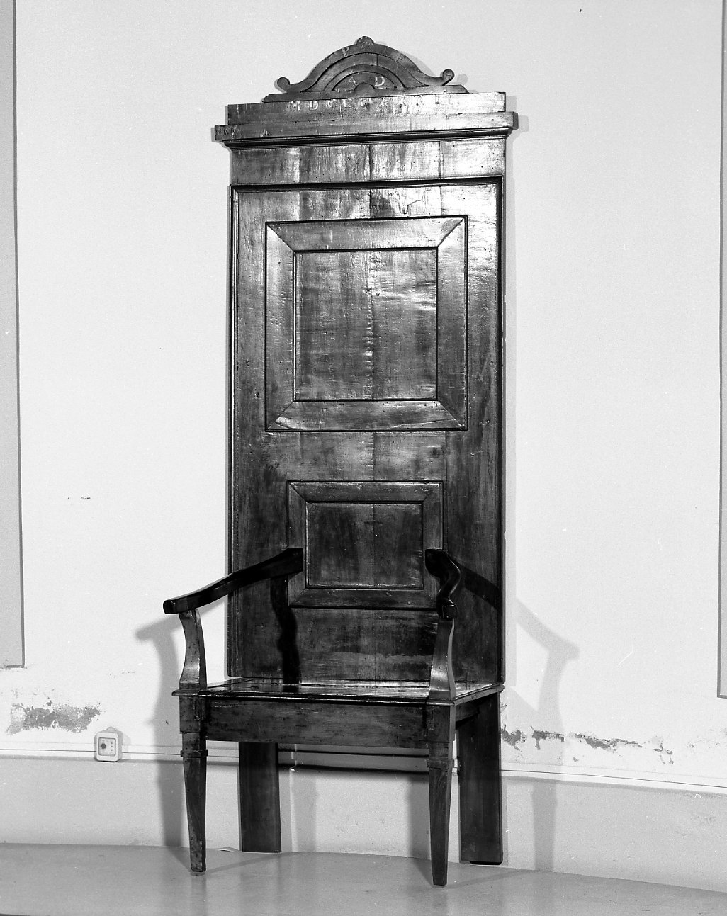 seggiolone - produzione romagnola (sec. XIX)