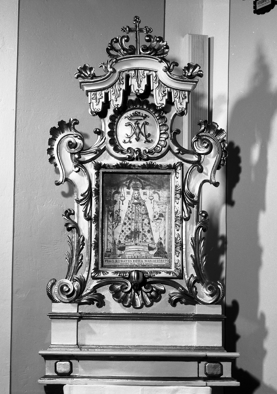 motivi decorativi vegetali e a volute (anconetta) - manifattura tosco-romagnola (seconda metà sec. XVIII)