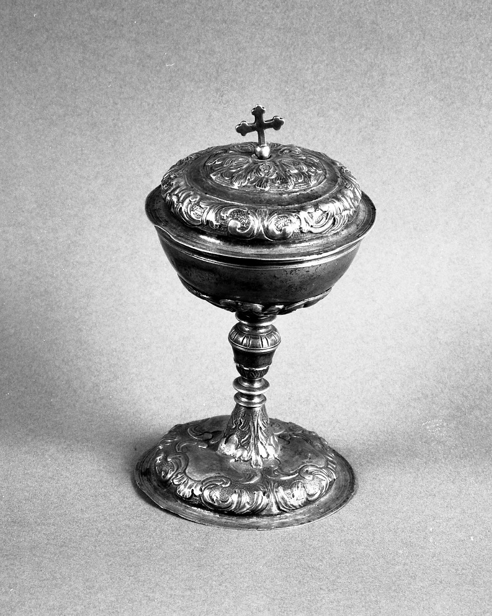 pisside - manifattura emiliano-romagnola (metà sec. XVIII)