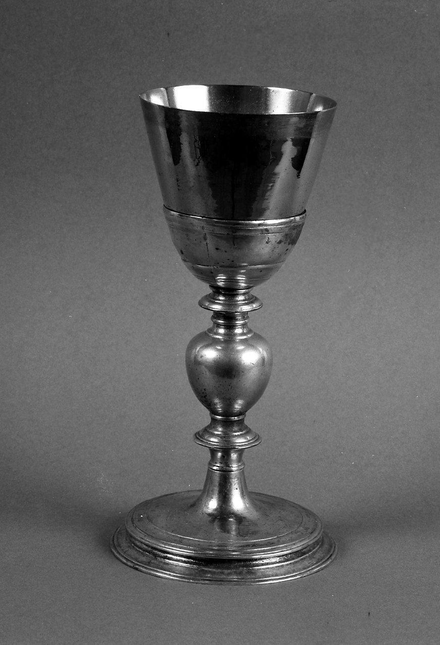 calice - produzione tosco-romagnola (prima metà sec. XVII)