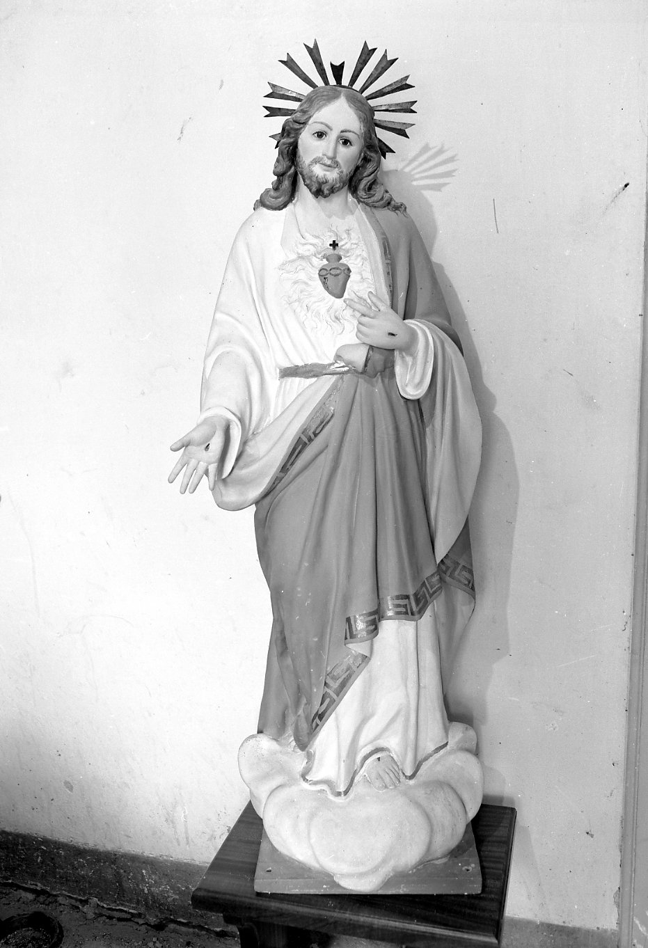 Sacro Cuore di Gesù (statua) - ambito romagnolo (fine sec. XIX)