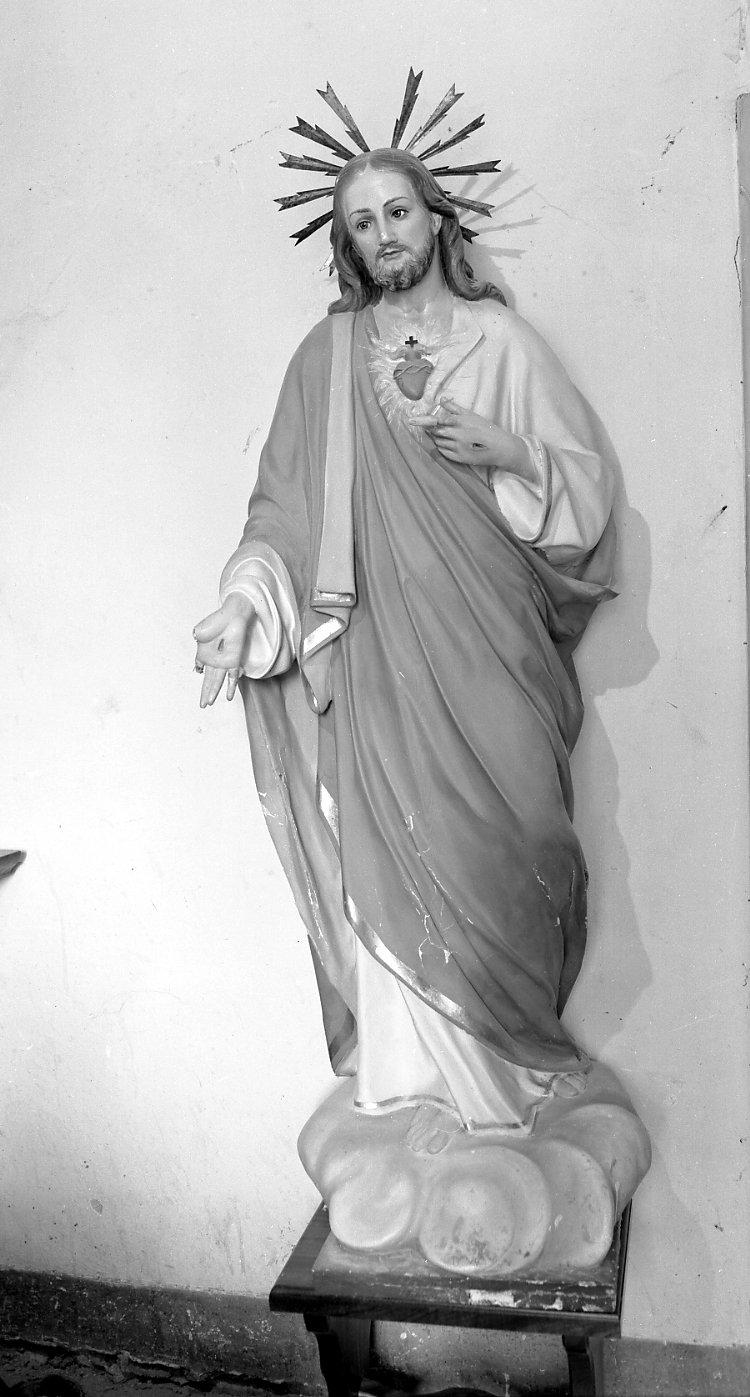 Sacro Cuore di Gesù (statua) - ambito romagnolo (fine sec. XIX)