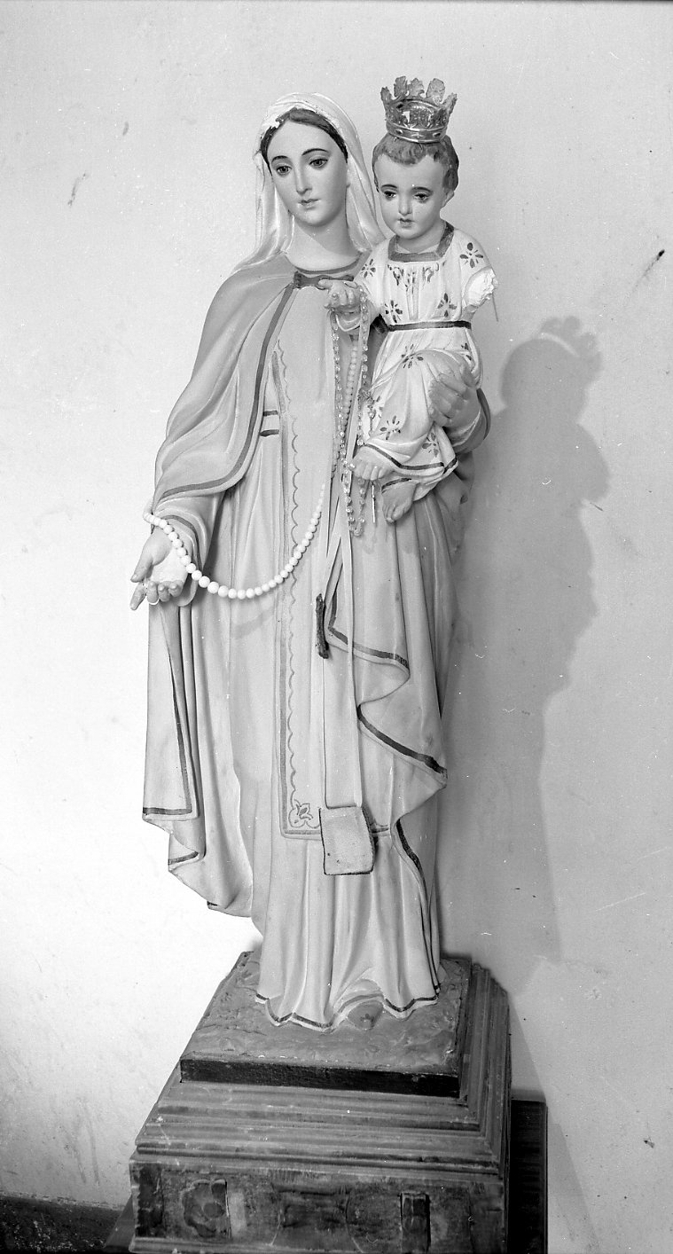 Madonna del Rosario (statua) - ambito romagnolo (fine sec. XIX)