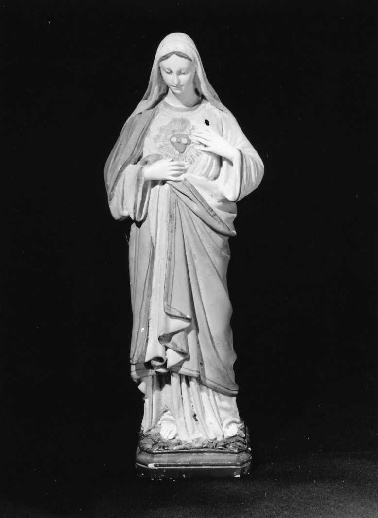 Sacro Cuore di Maria (statua) - ambito romagnolo (prima metà sec. XX)