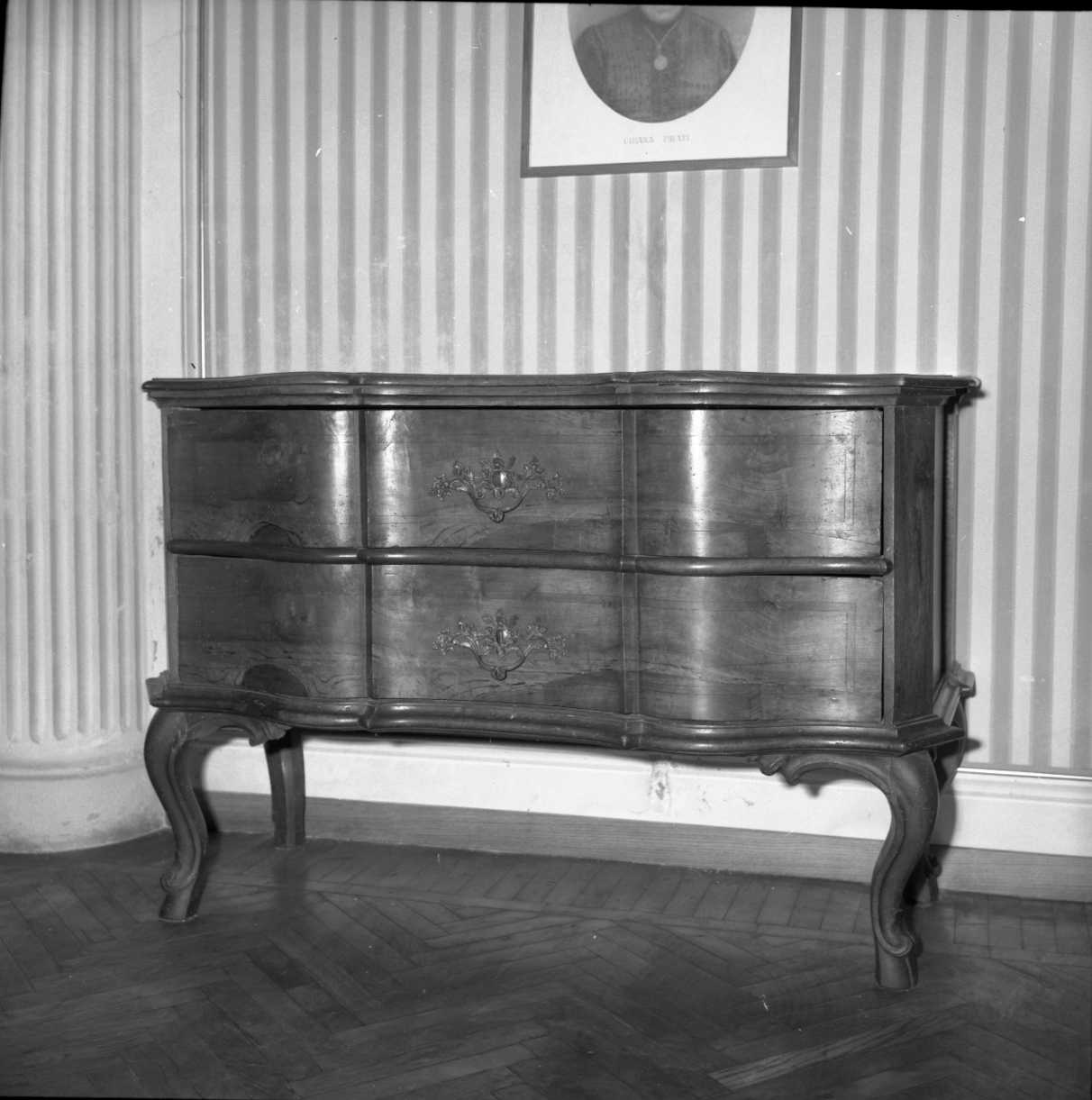 cassettone - ambito romagnolo (seconda metà sec. XVIII)