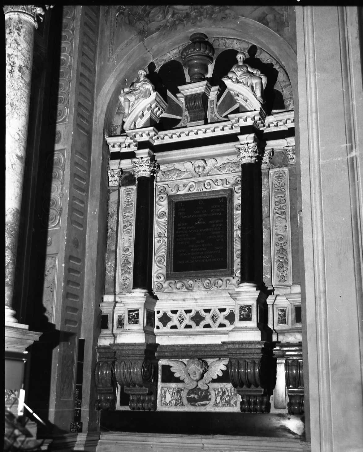 monumento funebre - ambito romagnolo (metà sec. XVII)