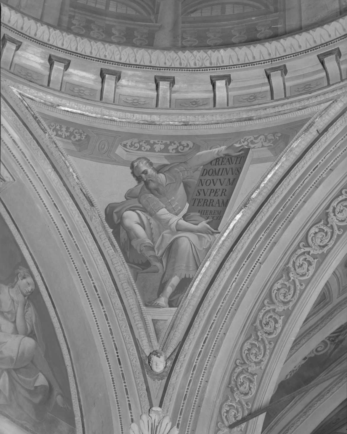 Il profeta Geremia, profeti (dipinto, ciclo) di Modigliani Gianfrancesco (attribuito) (fine/inizio secc. XVI/ XVII)