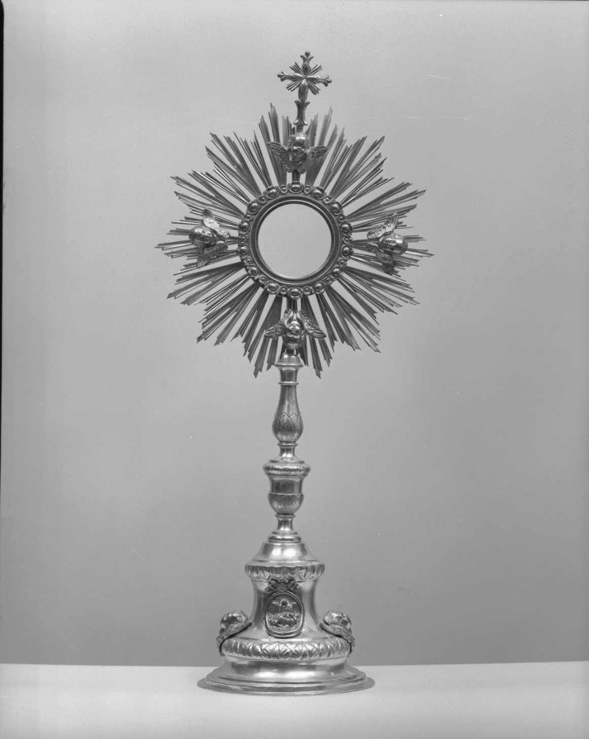 ostensorio - a raggiera di Danti Giovanni Battista (secondo quarto sec. XIX)