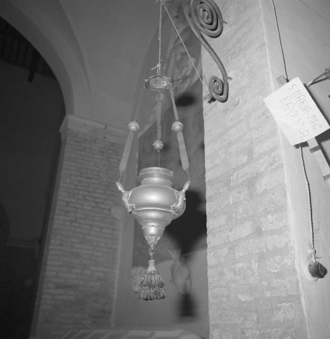 lampada, coppia - bottega romagnola (sec. XVI)