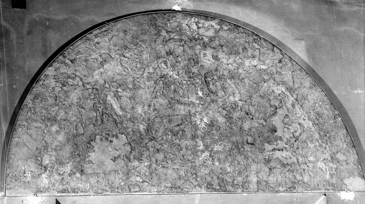 Madonna con Bambino e Santi (sinopia) di Scannabecchi Lippo detto Lippo di Dalmasio (seconda metà sec. XIV)