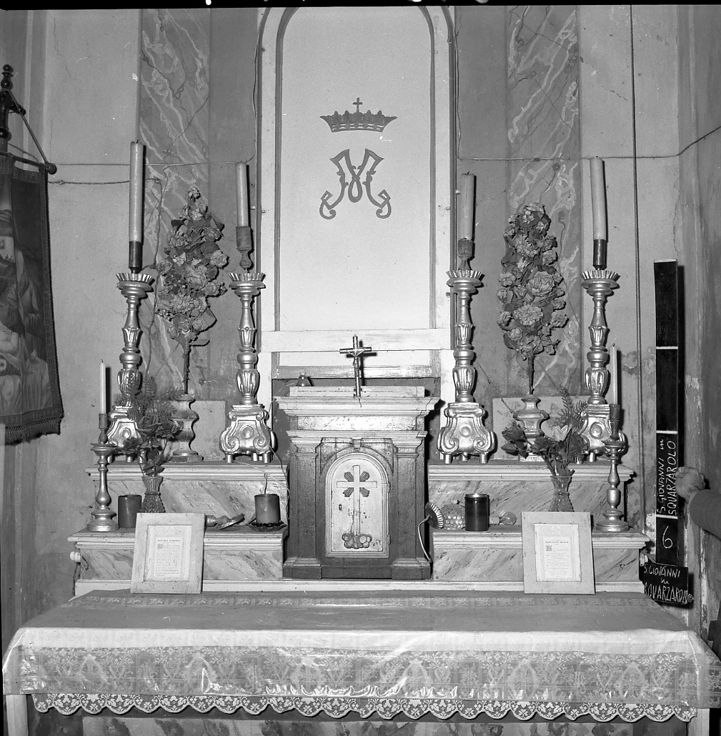 candeliere, serie - bottega toscana (sec. XVIII)