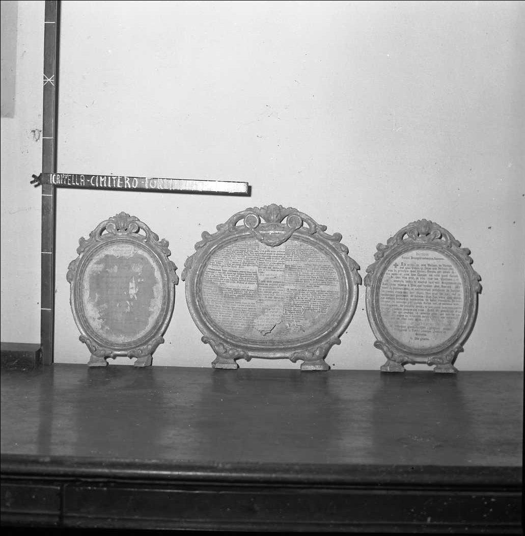 servizio di cartagloria, insieme - bottega romagnola (secc. XVIII/ XIX)