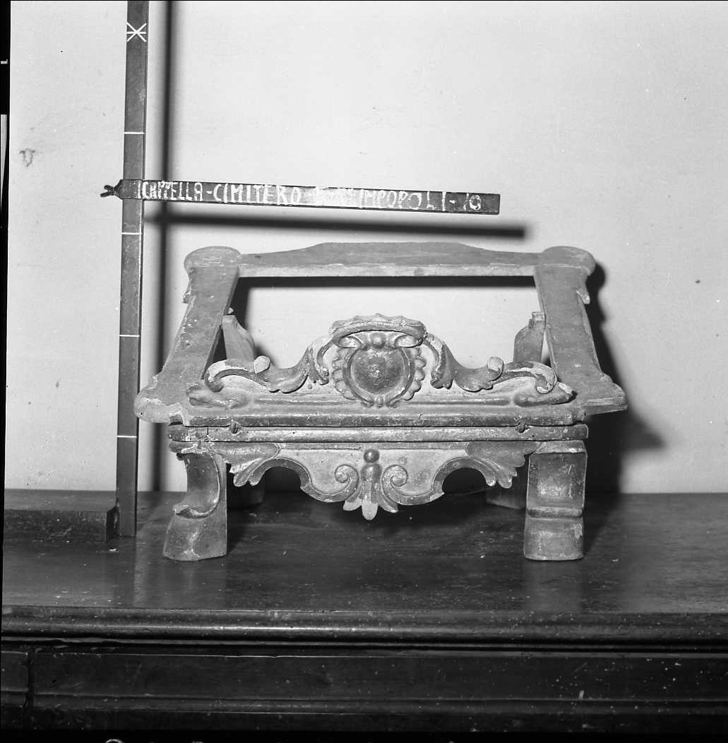 leggio d'altare - bottega romagnola (sec. XVII)