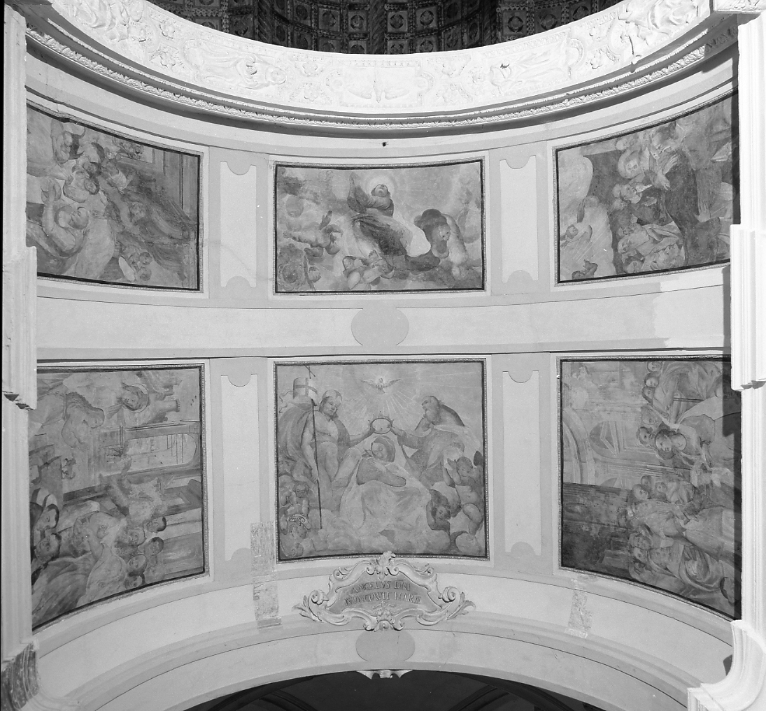 storie della vita della Madonna (dipinto, complesso decorativo) di Cimatori Antonio detto Visaccio (attribuito) (sec. XVII)