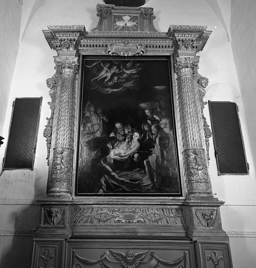 adorazione dei pastori (dipinto) di Laurentini Giovanni detto Arrigoni (sec. XVII)