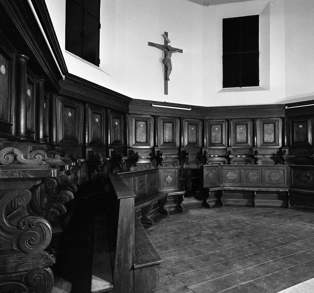 stalli del coro - manifattura romagnola (sec. XVII)