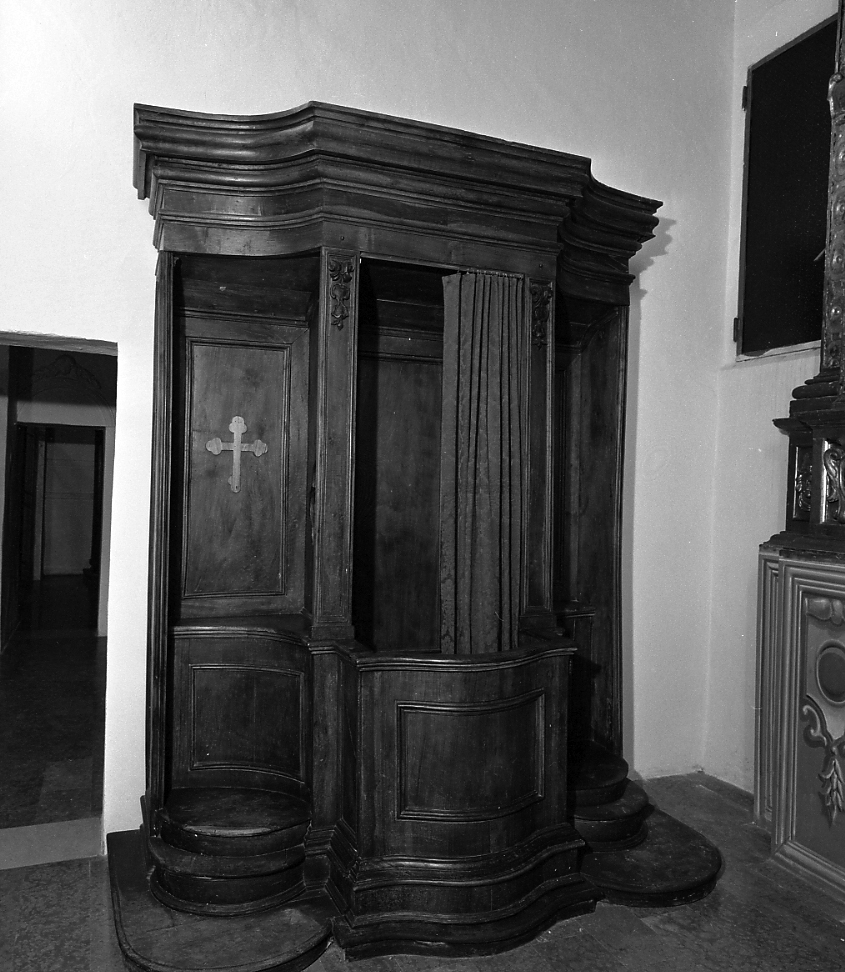 confessionale - manifattura romagnola (sec. XVIII)