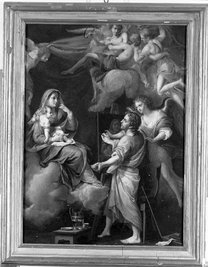San Luca ritrae la Madonna (dipinto) - ambito romano (seconda metà sec. XVIII)