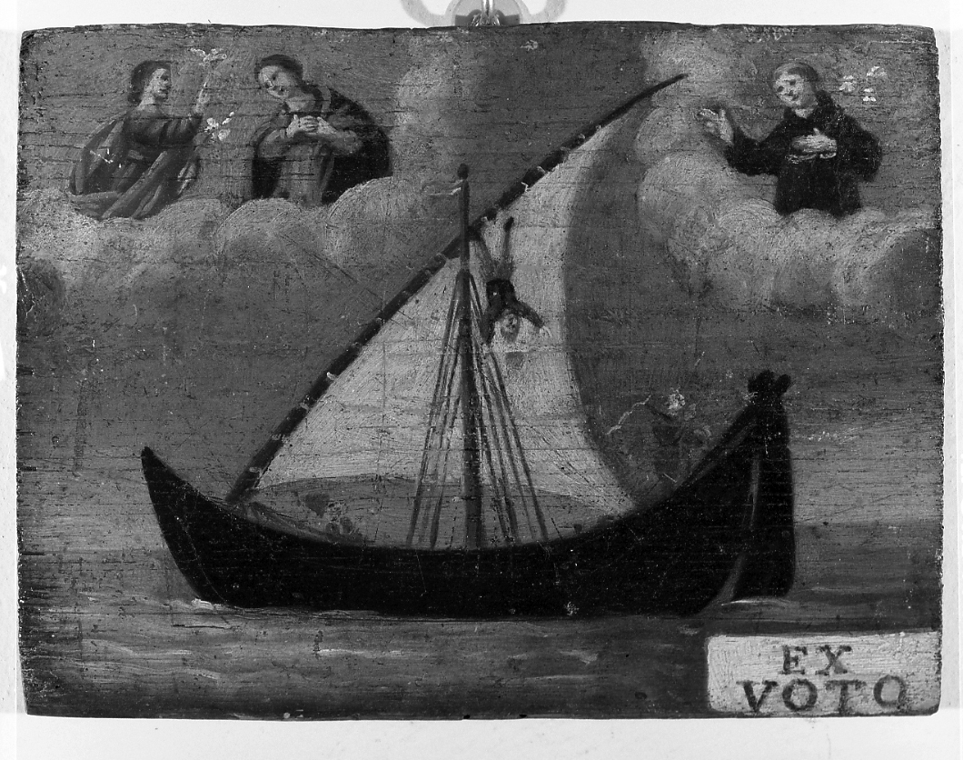 miracolo della Madonna (ex voto) - ambito riminese (prima metà sec. XVIII)