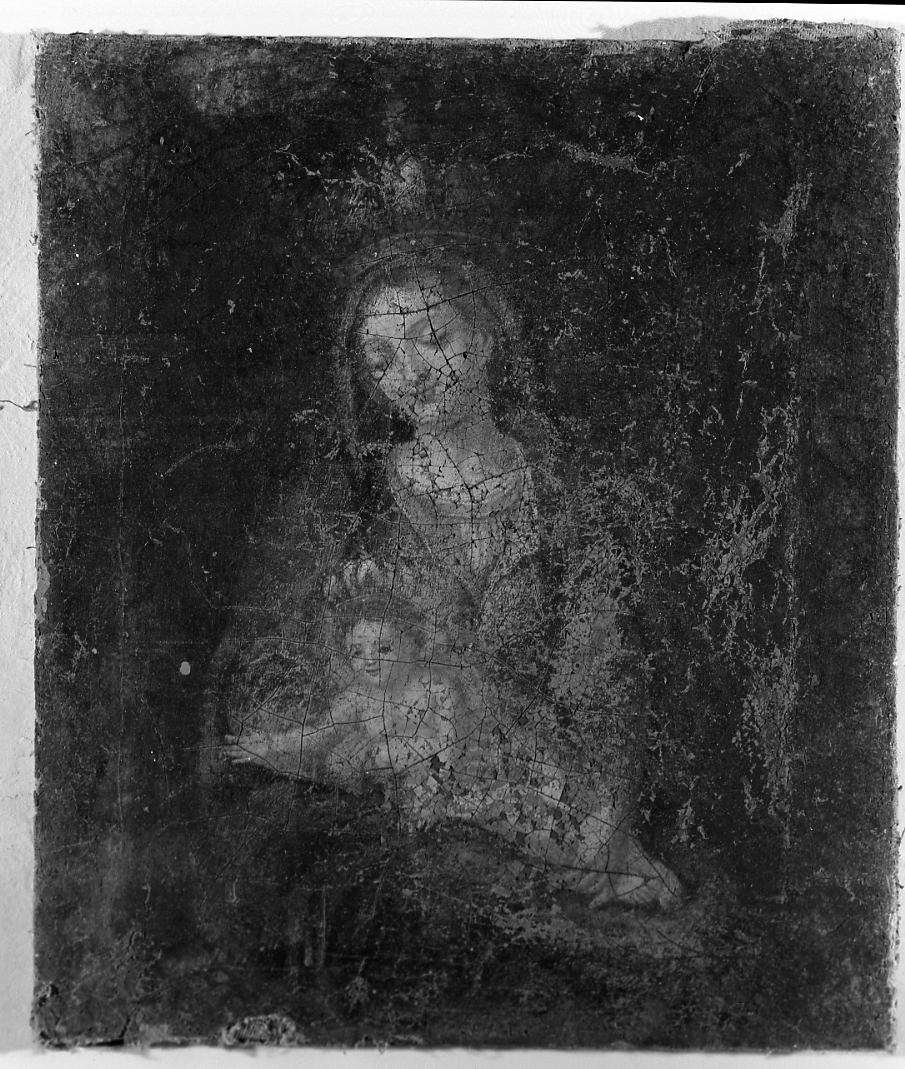 Madonna con Bambino (dipinto) - ambito romagnolo (sec. XVII)