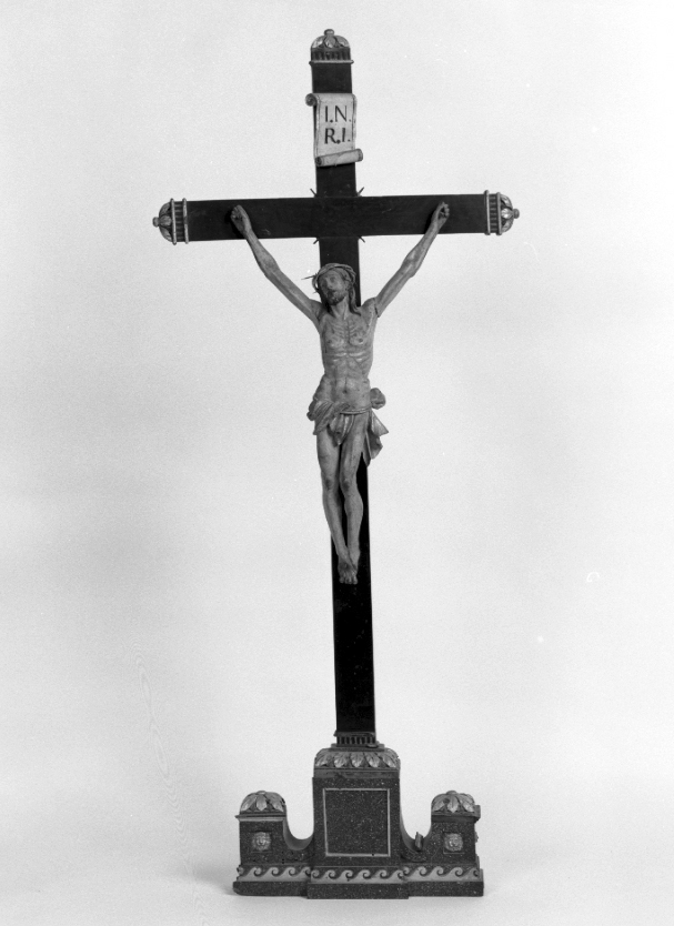 croce da tavolo - ambito romagnolo (secc. XVIII/ XIX)
