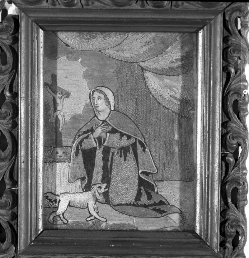 Santa Margherita da Cortona (oggetto devozionale) - ambito italiano (sec. XIX)