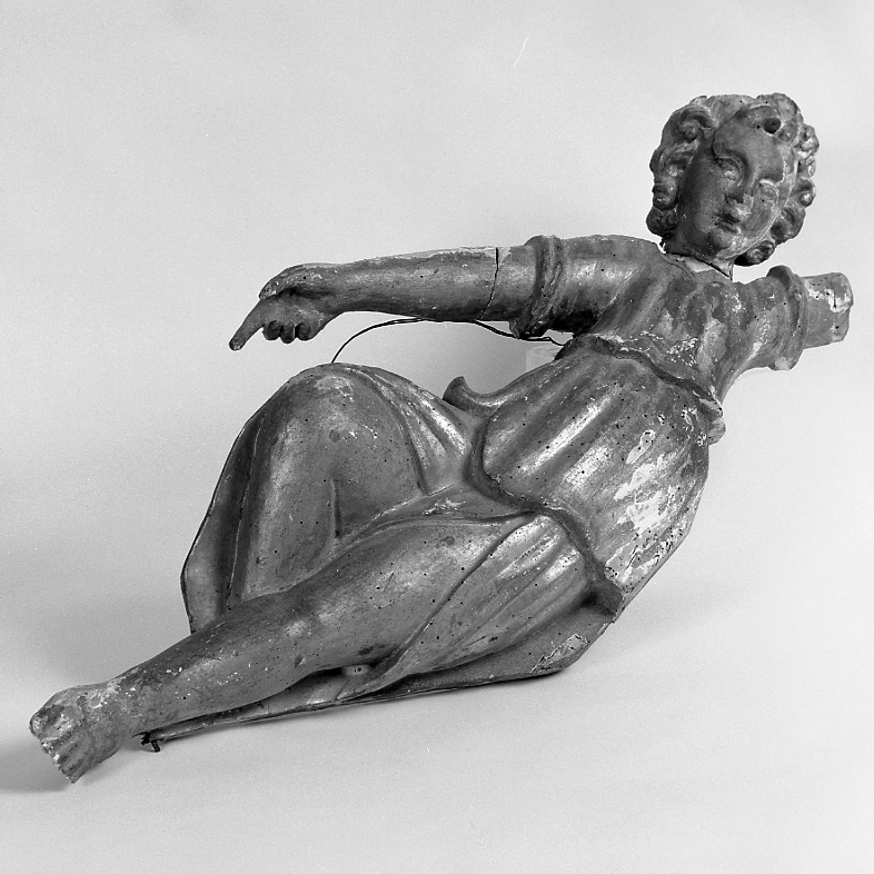 angelo (scultura) - manifattura romagnola (sec. XVII)