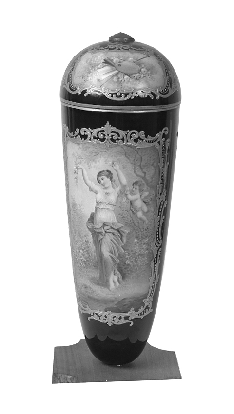 danzatrice (vaso) - manifattura di Sèvres (secc. XVIII/ XIX)