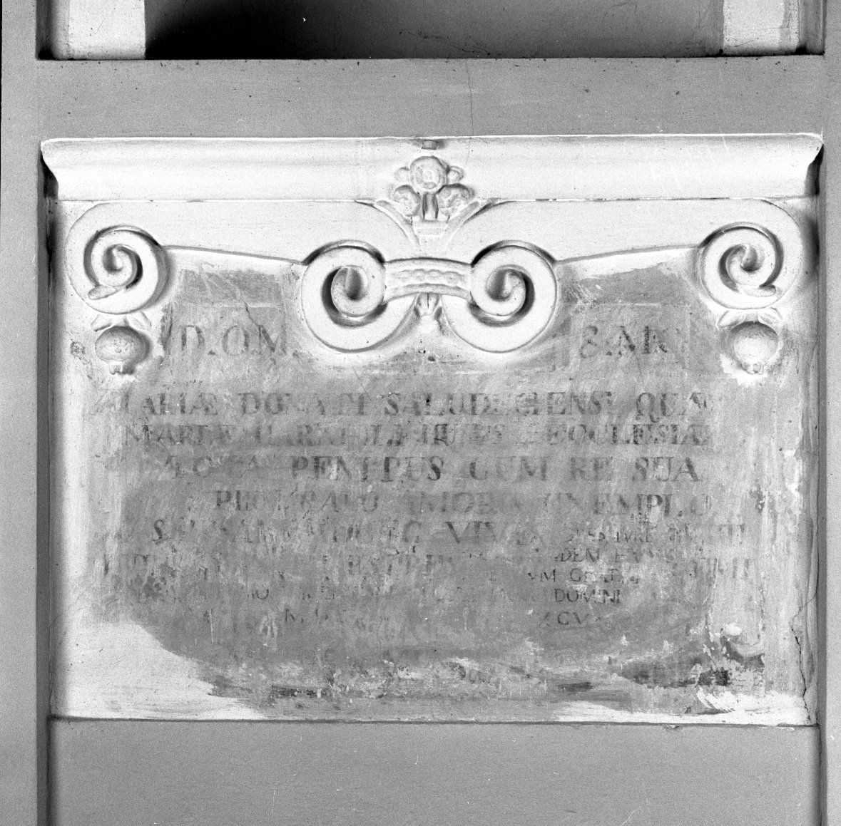 lapide - manifattura romagnola (fine sec. XVII)