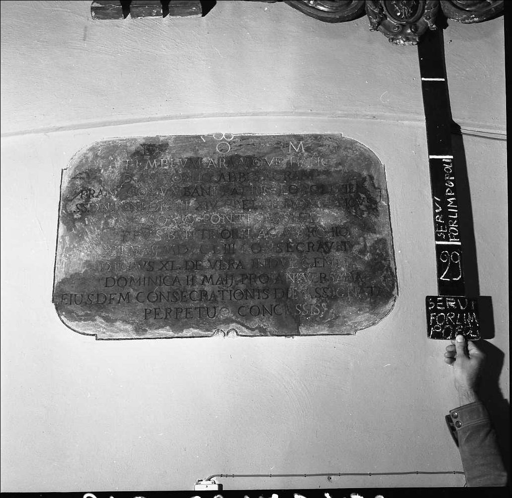 lapide - bottega romagnola (sec. XVIII)