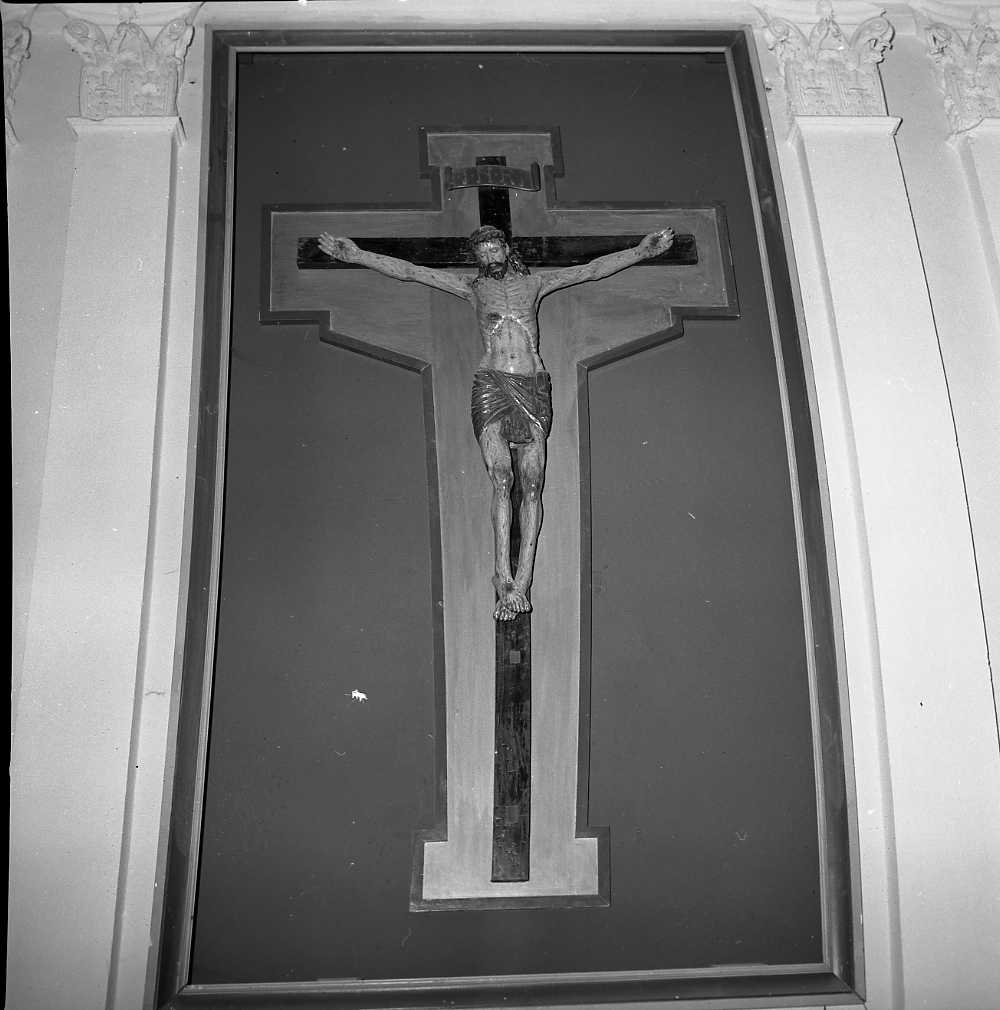 Cristo crocifisso (scultura) - ambito romagnolo (sec. XV)