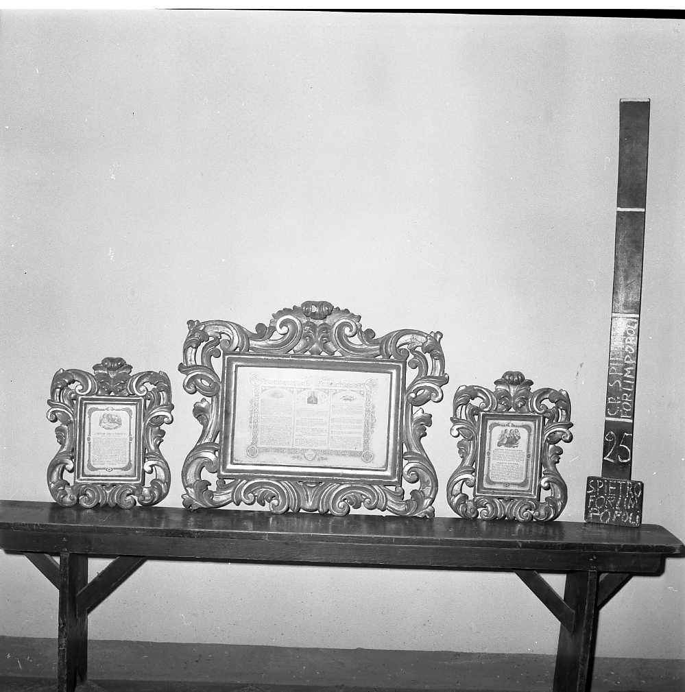 servizio di cartagloria, insieme - bottega romagnola (secc. XVIII/ XIX)