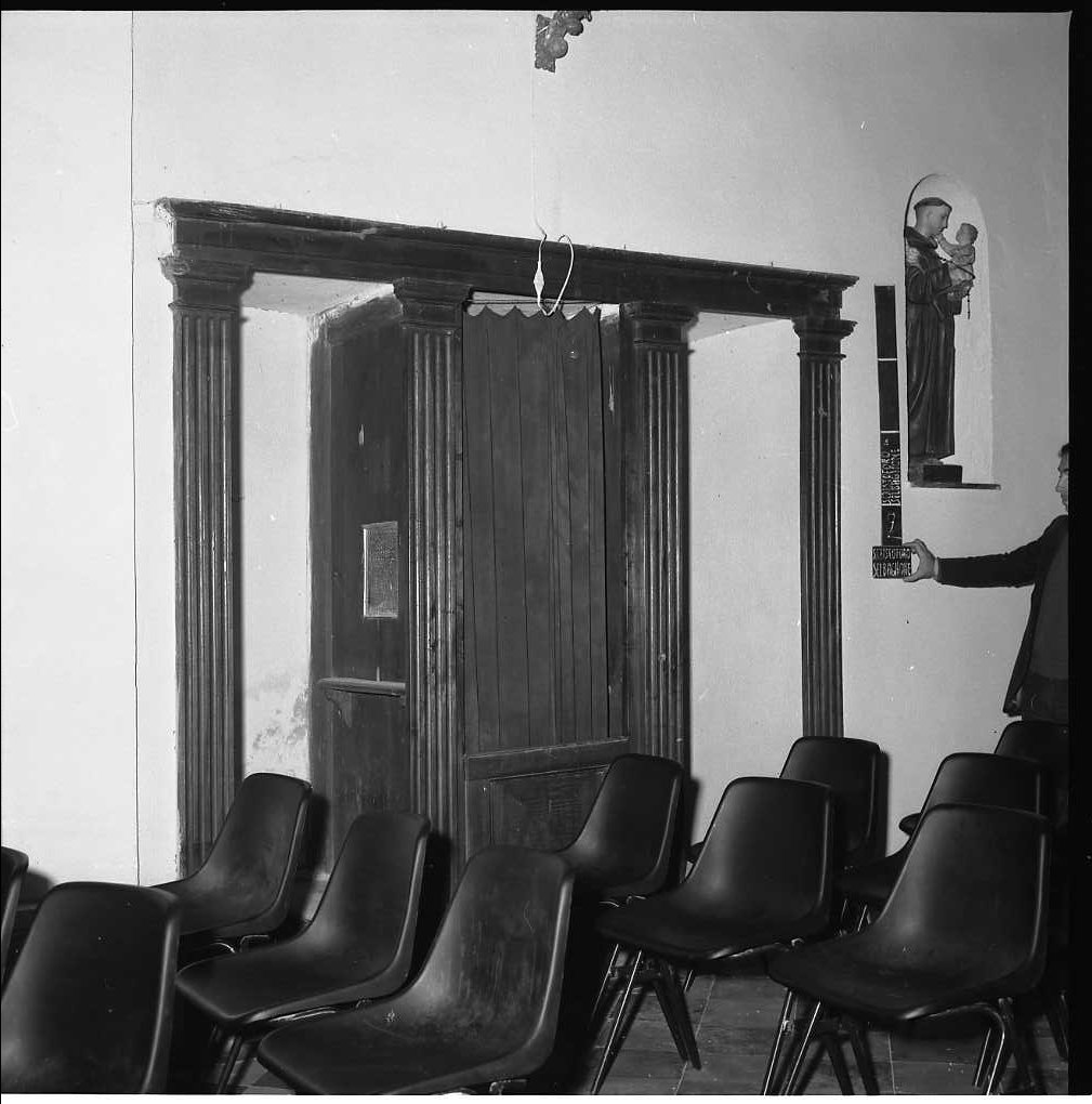 confessionale, coppia - bottega romagnola (sec. XIX)