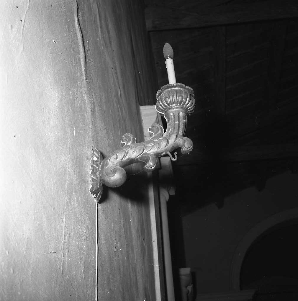 lampada - a muro, coppia - bottega romagnola (sec. XVIII)