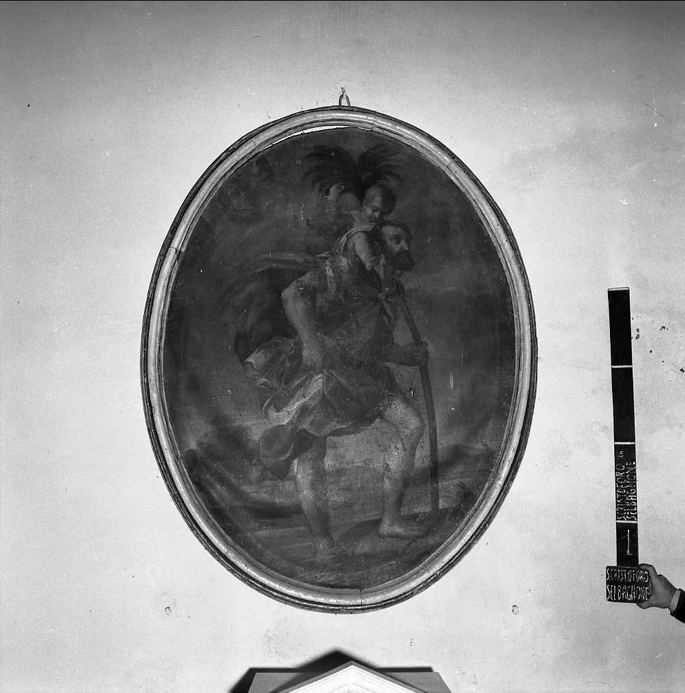 San Cristoforo (dipinto) - ambito romagnolo (sec. XVIII)