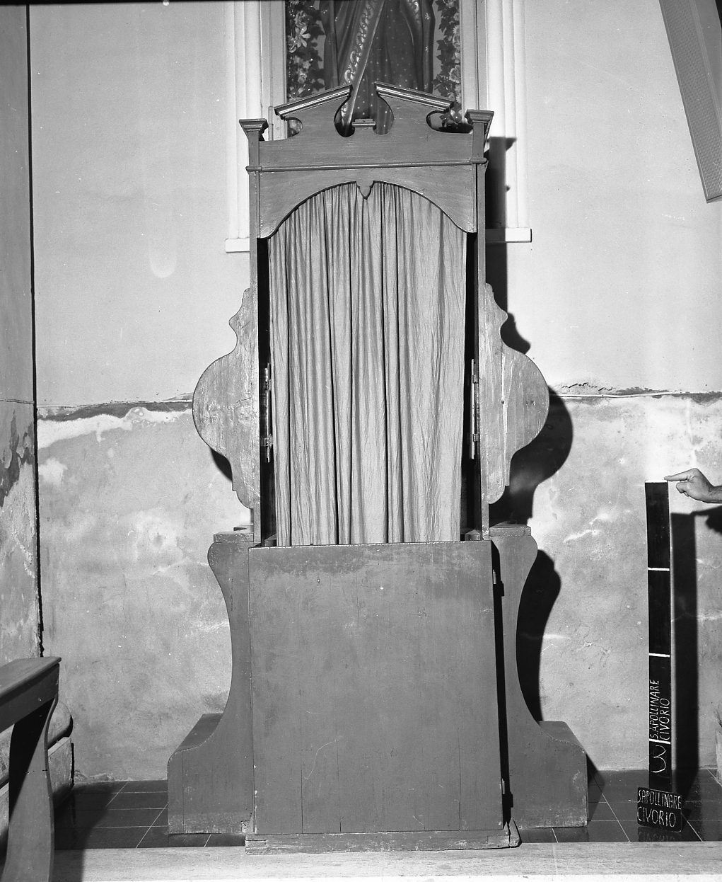 confessionale - bottega romagnola (sec. XIX)