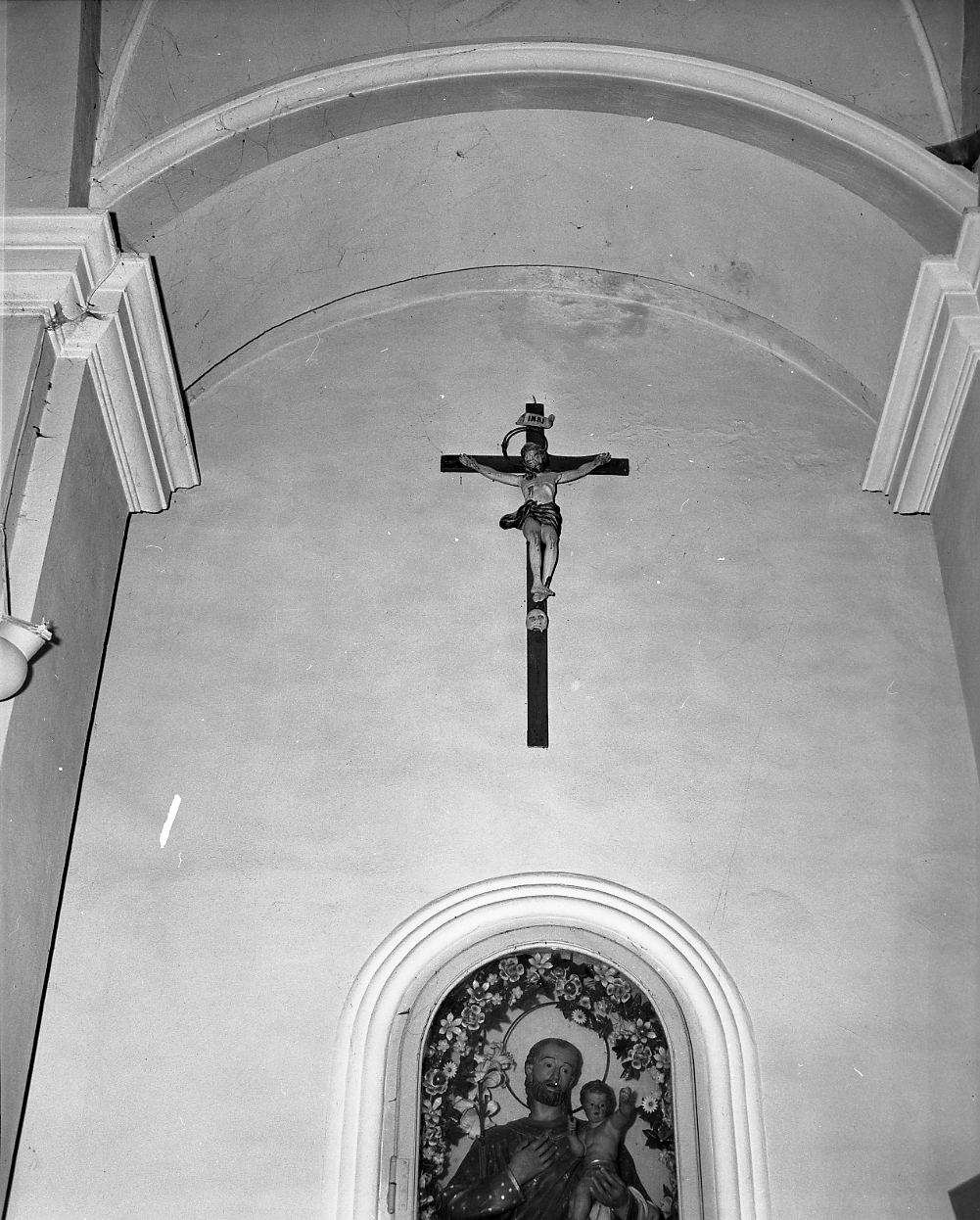 Cristo crocifisso (scultura) - bottega Italia centrale (sec. XVII)