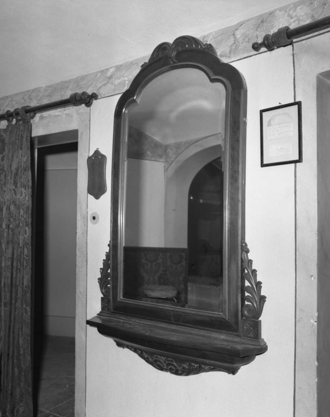 specchiera - bottega romagnola (sec. XIX)