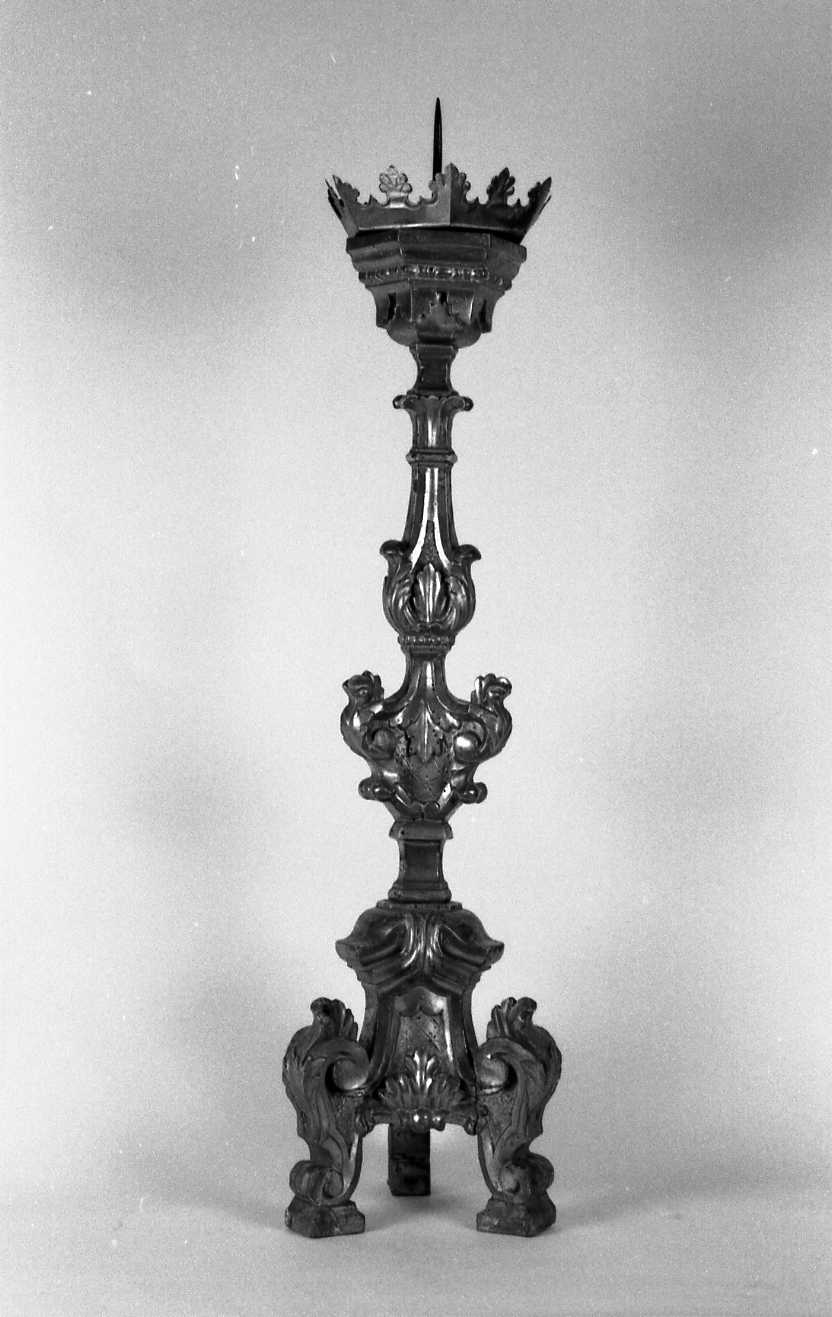 candeliere - bottega romagnola (prima metà sec. XVIII)