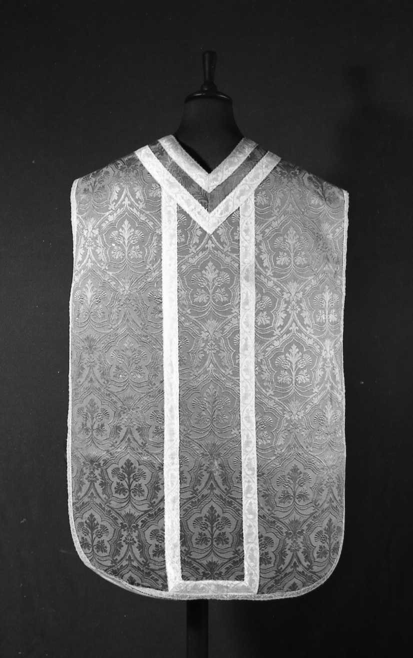 paramento liturgico, insieme - manifattura italiana (ultimo quarto sec. XIX)