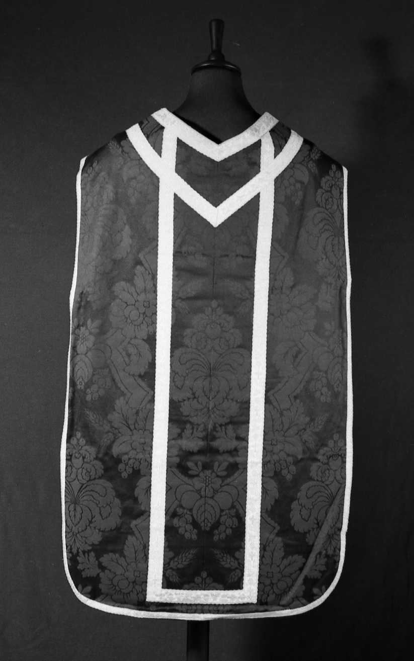 paramento liturgico, insieme - manifattura italiana (seconda metà sec. XIX)