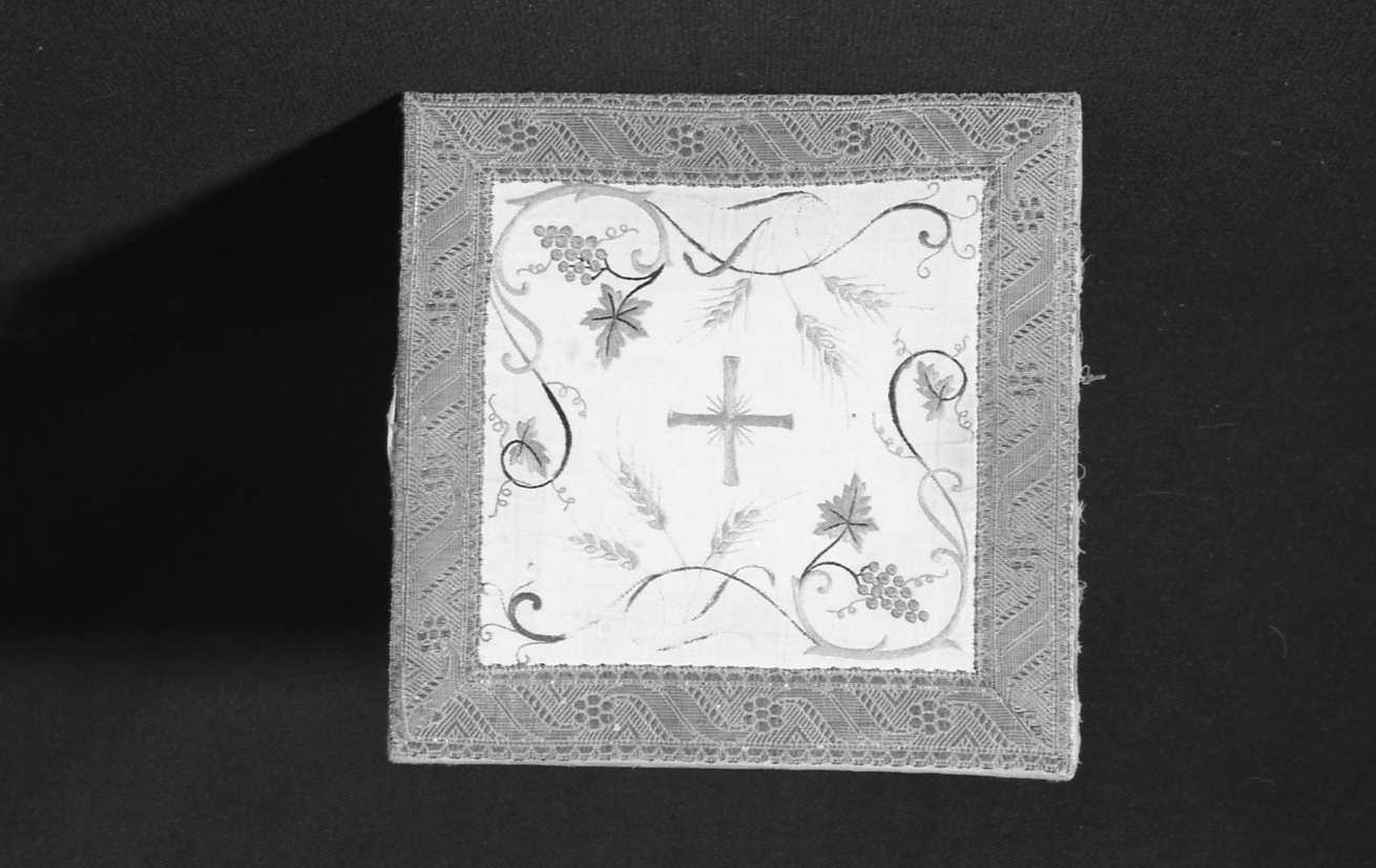 borsa del corporale - manifattura italiana (seconda metà sec. XIX)