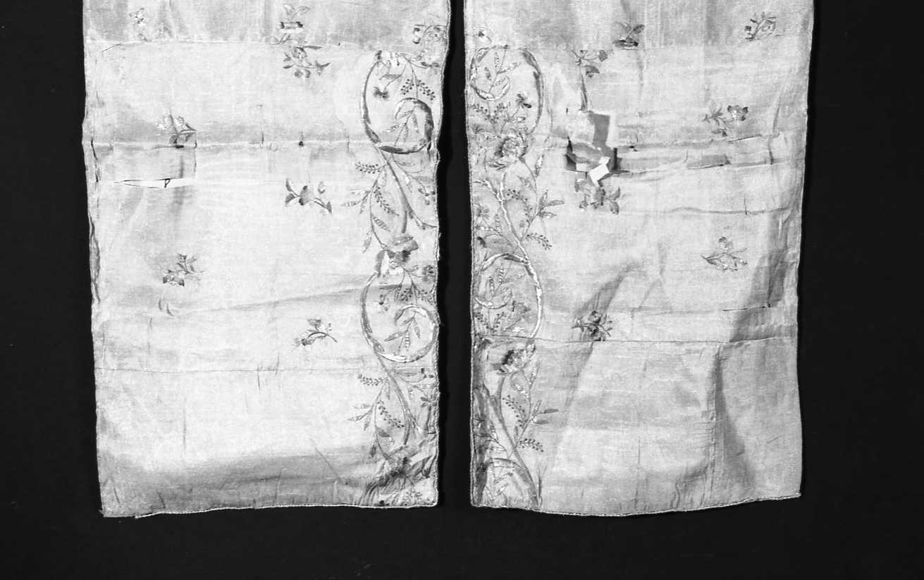 conopeo, frammento - manifattura italiana (fine/inizio secc. XVIII/ XIX)