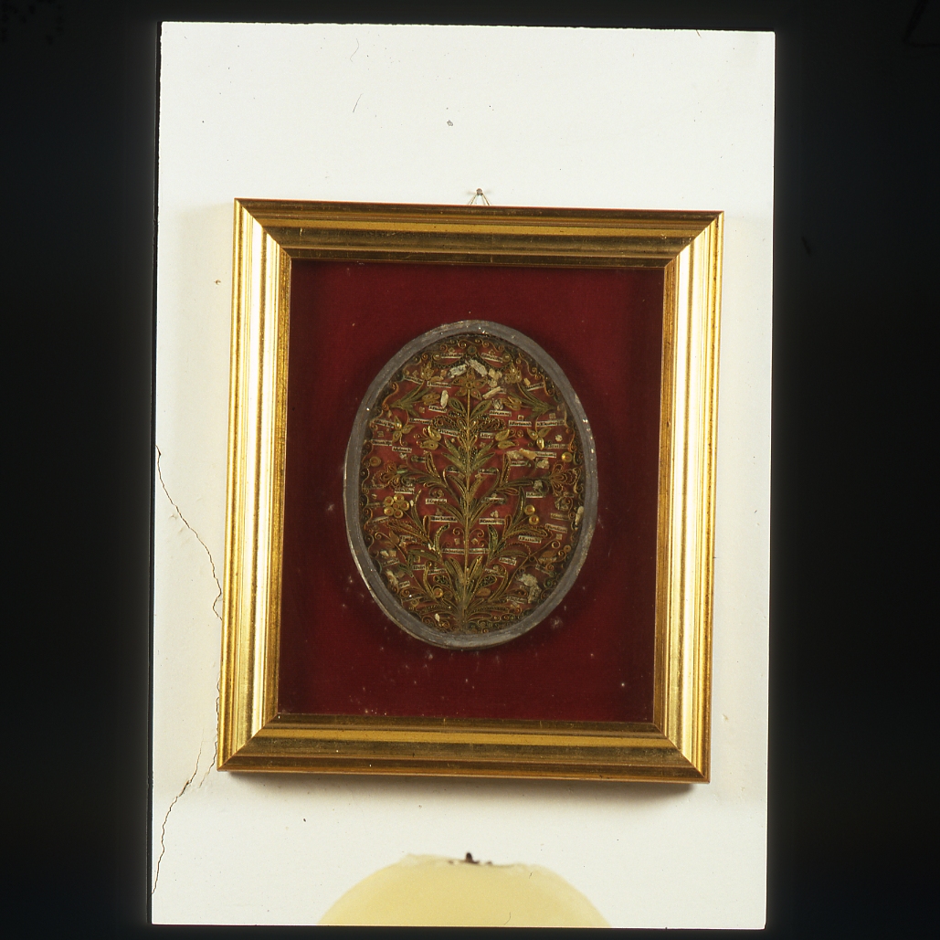 vetrina per reliquie - bottega emiliano-romagnola (primo quarto sec. XVIII)
