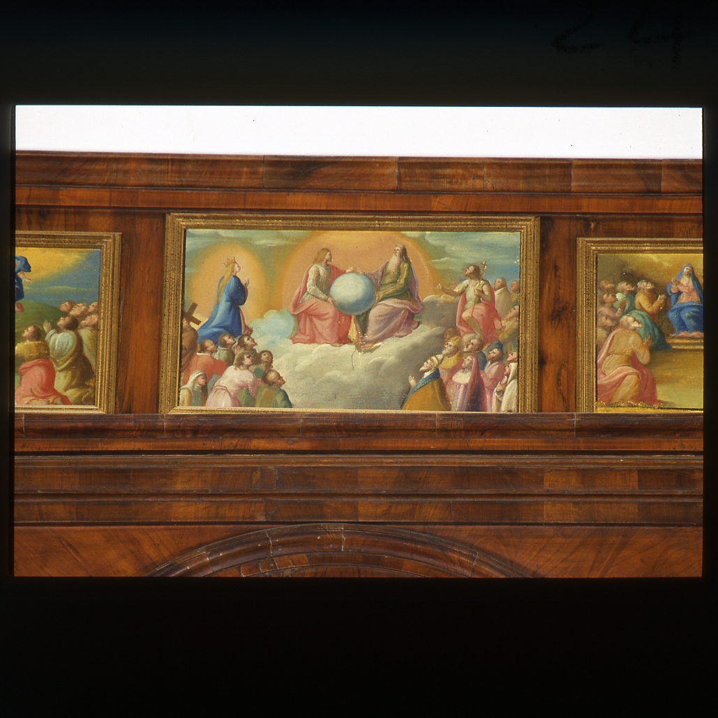 misteri del rosario: Deesis (dipinto) - ambito emiliano-romagnolo (sec. XVIII)