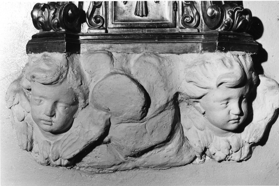 putti (rilievo, frammento) - ambito romagnolo (sec. XVIII)