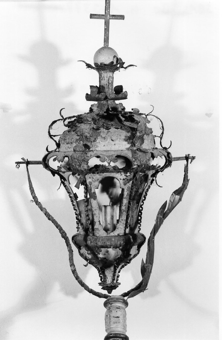 lanterna processionale, serie - produzione romagnola (sec. XVIII)