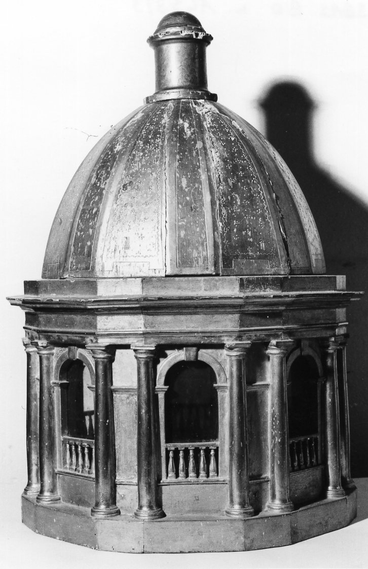 tabernacolo - a tempietto - produzione romagnola (sec. XIX)
